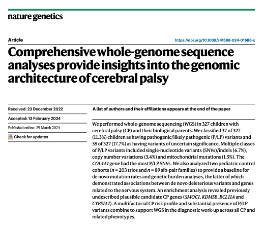 Nature Paper Title and Screenshot